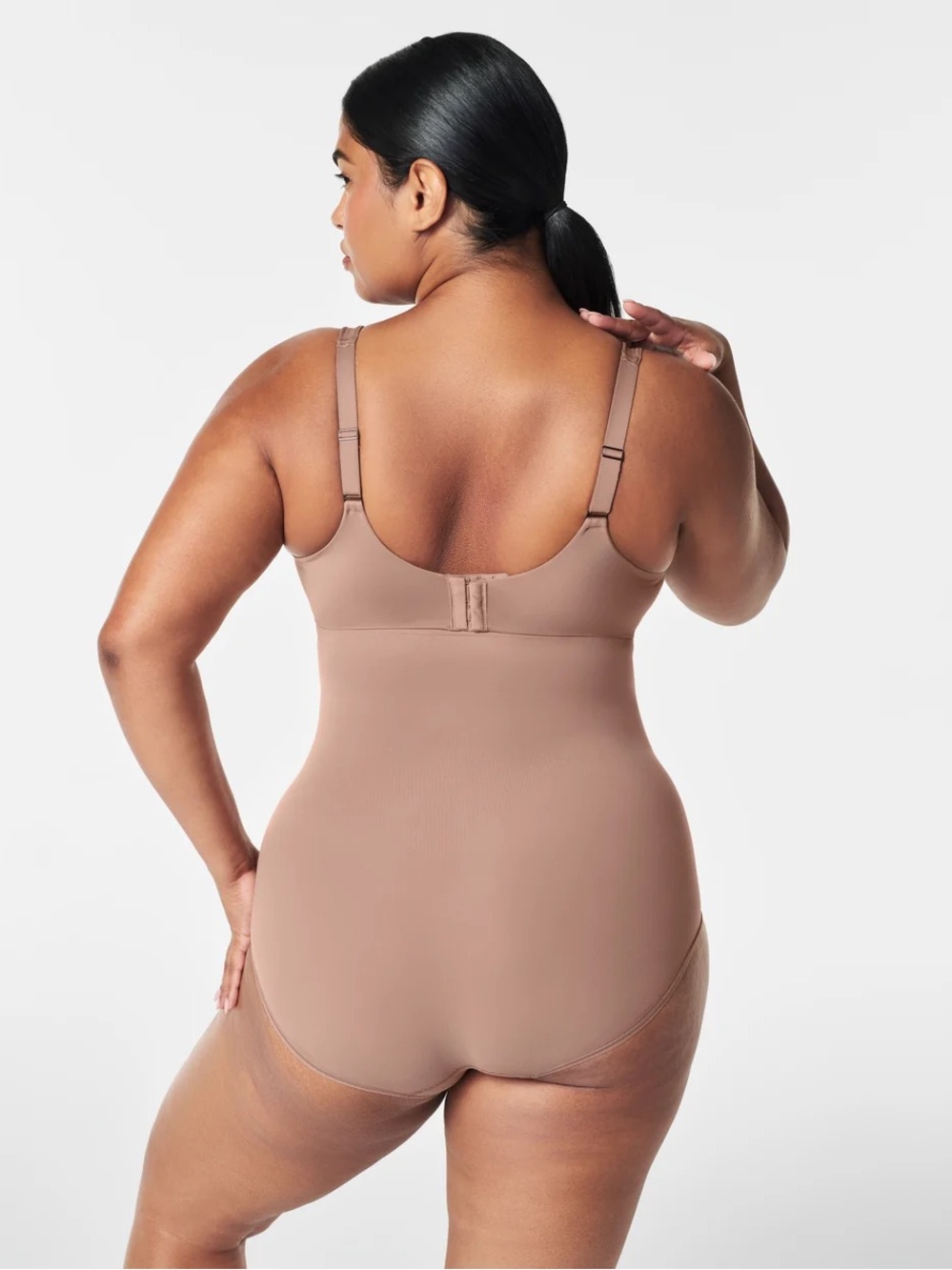 NWT Spanx Shape High-Waisted Brief 10399R Cafe Au Lait 3x